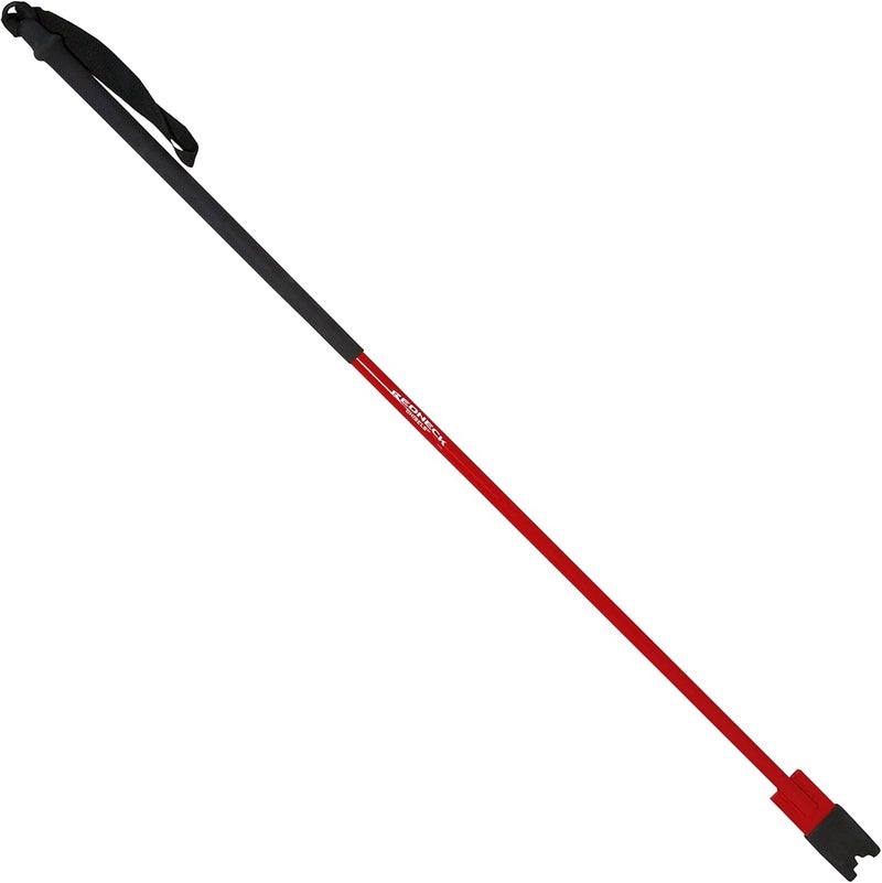 Eskimo CH11 59.5-inch Multi-Faceted, Triple-Action Chipper Head Design Ice Chisel,Red - Image 1